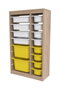 Hanah Home Montana Xs 2D4N8U - Blanco Sonomo y Amarillo